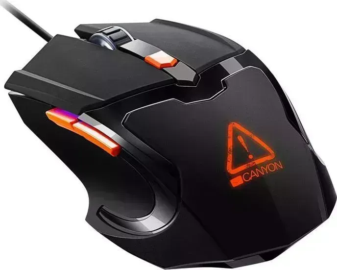 Мышь проводная CANYON Vigil GM-2 Optical Gaming Mouse with 6 programmable buttons, Pixart optical sensor, 4 levels of DPI and up t (CND-SGM02RGB)