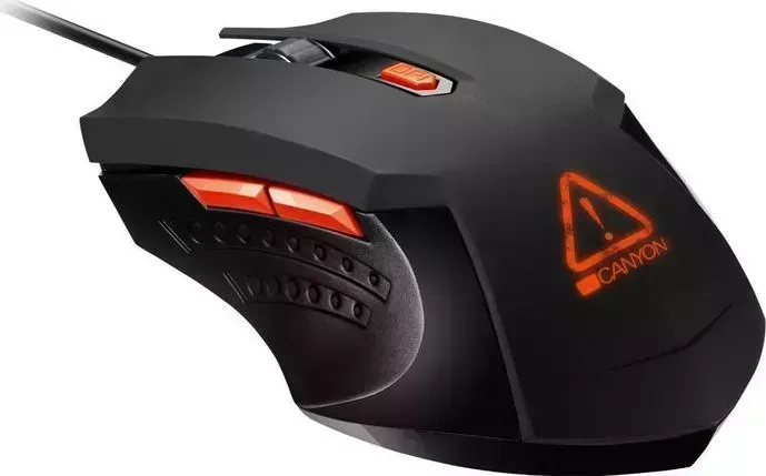 Мышь проводная CANYON Star Raider GM-1 Optical Gaming Mouse with 6 programmable buttons, Pixart optical sensor, 4 levels of DPI an (CND-SGM01RGB)