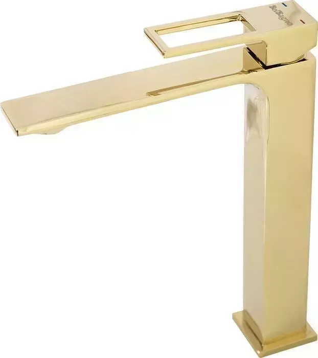 Смеситель для раковины BELBANGO Luce высокий золото (LUC-LMC-ORO-W0)