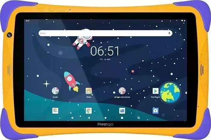 Ноутбук PRESTIGIO SmartKids UP, 10.1" (1280*800) IPS display, Android 10 (Go edition), up to 1.5GHz Quad Core RK3326 CPU, 1 (PMT3104_WI_D_RU_ORC)