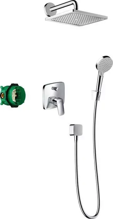 Душевая система Hansgrohe Crometta E 240 со смесителем (27957000)
