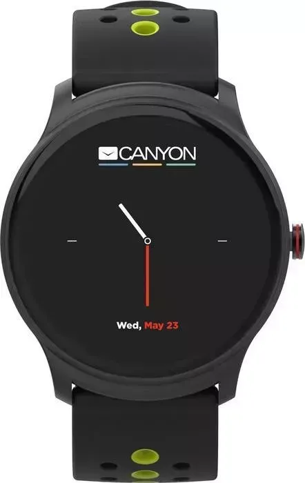 Смарт часы CANYON Oregano SW-81 Smart watch, 1.3inches IPS full touch screen, Alloy+plastic body,IP68 waterproof, multi-sport (CNS-SW81BG)