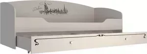 Кровать детская Стиль Мийа-3 КР-301 фотопечать 80x200 80X200