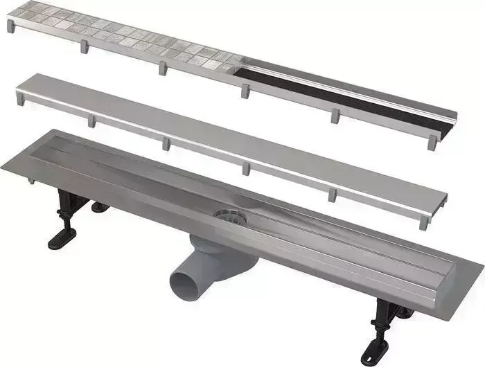 Душевой лоток AlcaPlast Double с двусторонней решеткой (APZ13-DOUBLE9-750)