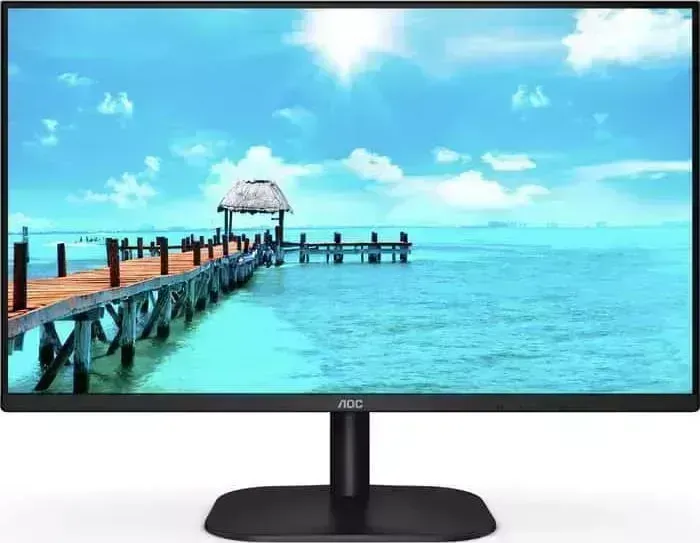 Монитор AOC 27" 27B2AM 1920x1080@75 Гц VA 16:9 4ms VGA HDMI 20M:1 4000:1 178/178 250cd Tilt Speakers Black (27B2AM)