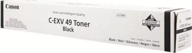 Тонер CANON C-EXV49BK, черный (8524B002)