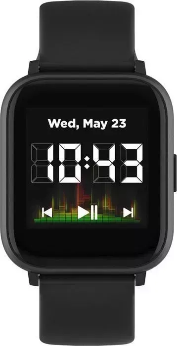 Смарт часы CANYON Smart watch, 1.4inches IPS full touch screen, with music player plastic body, IP68 waterproof, multi-sport m (CNS-SW78BB)
