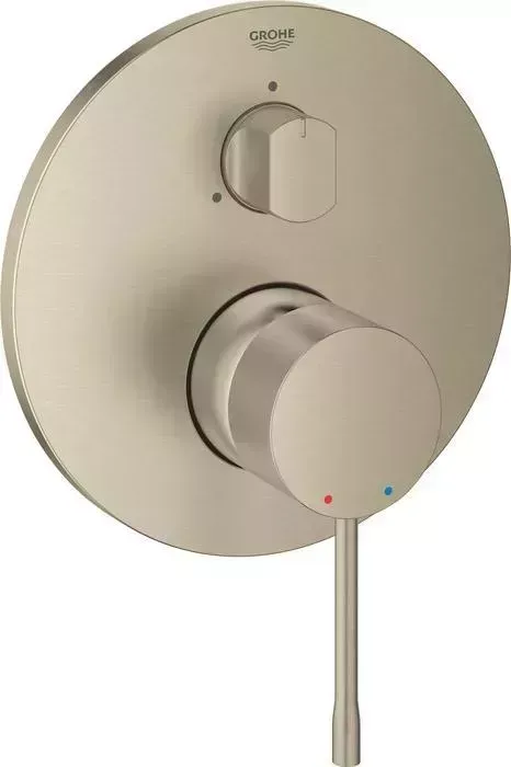 Смеситель для ванны Grohe Essence накладная панель, 35600, матовый никель (24092EN1)