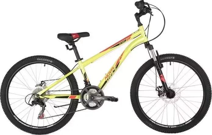 Велосипед NOVATRACK 24" ACTION 12" зеленый