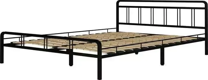 Кровать ГЗМИ Леон черный 160x200