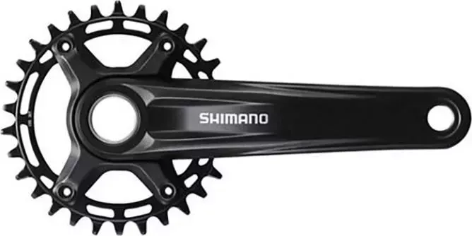 Система Shimano MT510-1, 12 ск, 170 мм, ин.вал, 34T без каретк., для CL, 52 мм, цв. черный