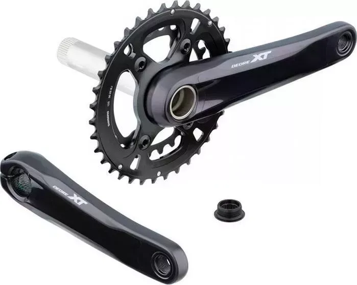 Система Shimano XT, M8100-2, 175 мм, для 12ск., 36 / 26T, без каретки, CL 48.8 мм