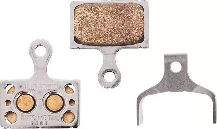 Тормозные колодки Shimano для диск т., K04S, металл, пара, с пружин, с шплинтом