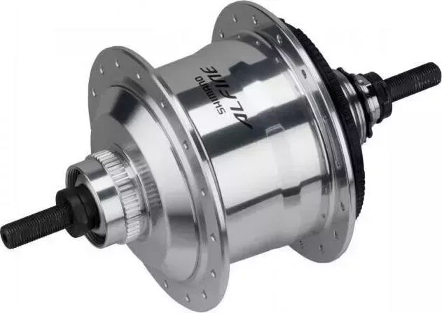 Втулка планетарная Shimano Alfine, S7001, 32 отв, 8 ск, C.Lock, 135x187 мм, цв. серебристый