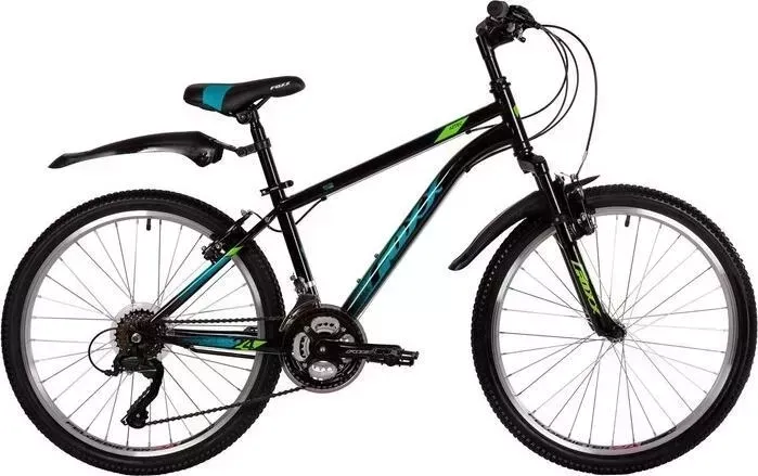 Велосипед FOXX 24" AZTEC 14" черный