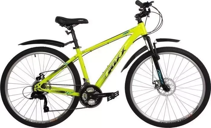 Велосипед FOXX 27.5" AZTEC D 20" зеленый