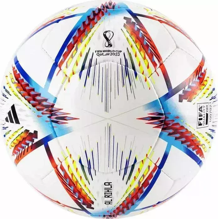Мяч футзальный ADIDAS WC22 Rihla PRO Sala, арт. H57789, р.4, FIFA Quality Pro, 18 пан., мультиколор