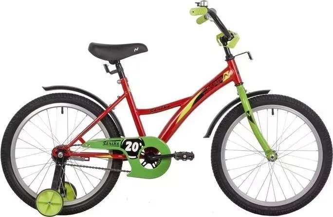 Велосипед NOVATRACK 20" STRIKE красный