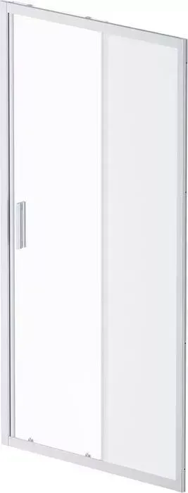 Душевая дверь Am.Pm Gem 100х195 прозрачная/матовая, матовый хром (W90G-100-1-195MM)