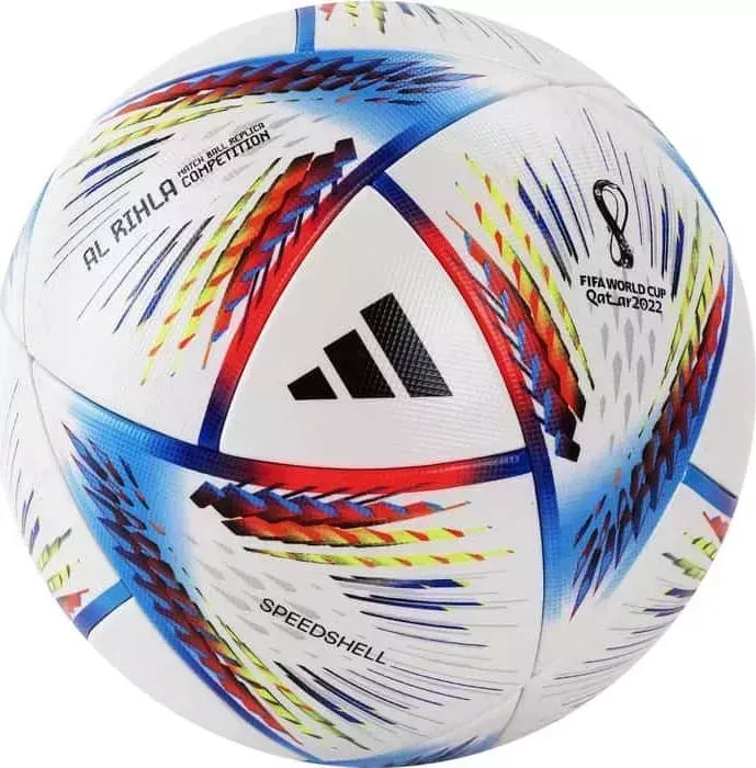 Мяч футбольный ADIDAS WC22 COM арт. H57792, р.5, FIFA Quality Pro, 20 пан., мультиколор