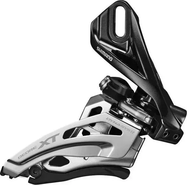 Переключатель скоростей Shimano передний XT, M8020-D, direct mount, side-swing, для 2X11, верхн. тяга