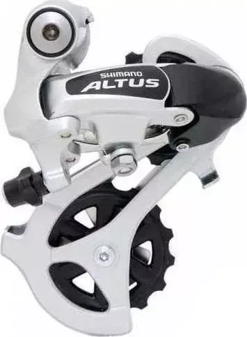 Переключатель скоростей Shimano задний Altus, M310, 7 / 8ск., серебристый