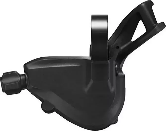 Шифтер Shimano Deore, M5100-L, левый, 2 ск, на хомут, без индикатора, тр. 1800 мм