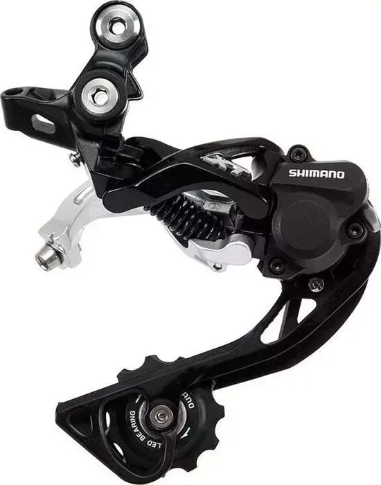 Переключатель скоростей Shimano задний XT, M786, GS, 10 ск., черный, RD+