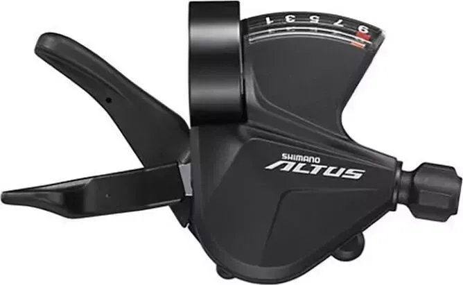 Шифтер Shimano Altus, M2010, прав., 9 ск, тр. 2050 мм