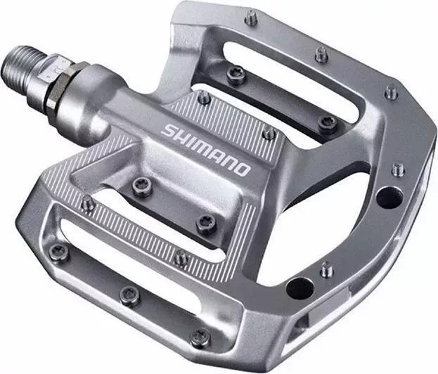 Педали Shimano GR500, топталки, цв. серебристый