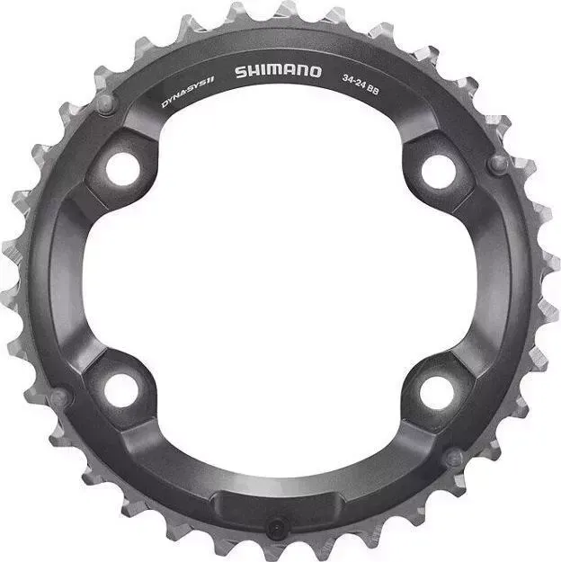 Звезда передняя Shimano для FC-M8000-2, 34T-BB, для 34-24T