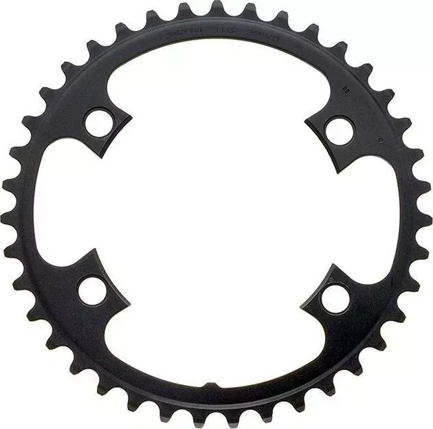 Звезда передняя Shimano 105, для FC-5800, 39T-MD для 53-39T, цв. черный
