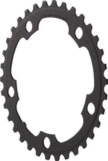 Звезда передняя Shimano 105, для FC-5750, 34T, черный