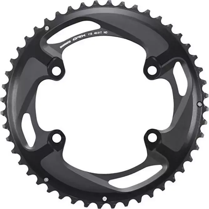 Звезда передняя Shimano GRX, для FC-RX810-2, 48T-ND для 48-31T
