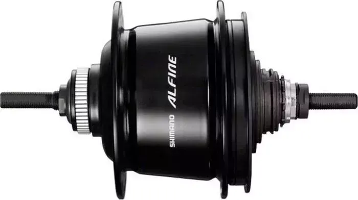 Втулка планетарная Shimano Alfine, S7001, 36 отв, 8 ск, C.Lock, 135x187 мм, цв. черный