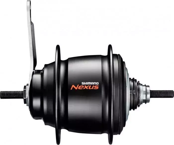 Втулка планетарная Shimano Nexus, C6001, 36 отв, 8 ск, ножн. тор., 132x184 мм, цв. черный, б/уп.