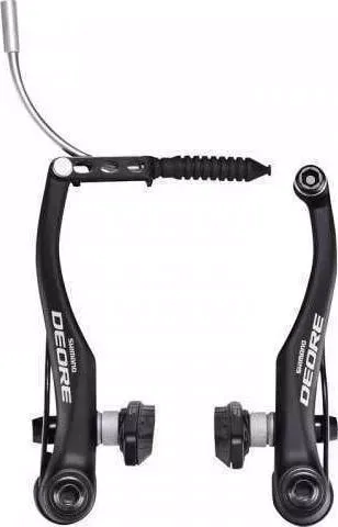 Тормоз Shimano v-br Deore, BR-T610, черный, задн, колодки S70C