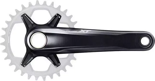 Система Shimano XT, M8120-1, 175 мм, для 12ск., без звезды, без каретки