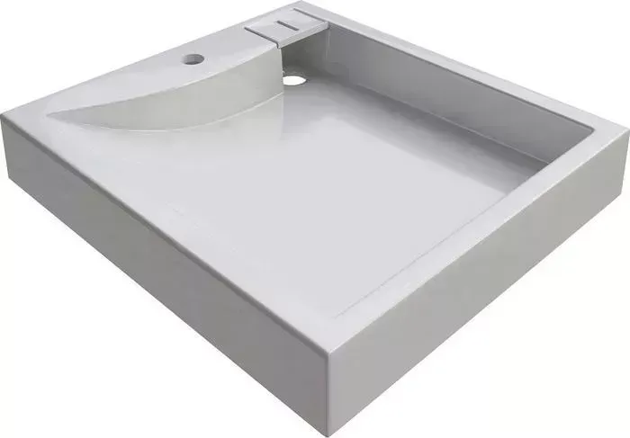 Раковина над стиральной машиной ALTASAN Lux 50x55 с кронштейнами и сифоном (UPP50LUXs)