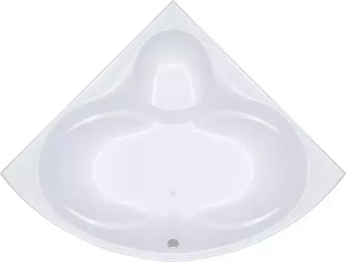 Акриловая ванна TRITON Сабина 160x160 на каркасе, с фронтальной панелью (Щ0000045086, Н0000099942)