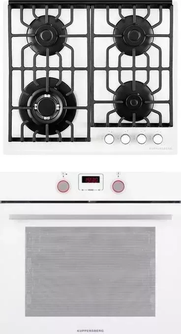 Встраиваемый комплект KUPPERSBERG TG69 W + HH 668 W