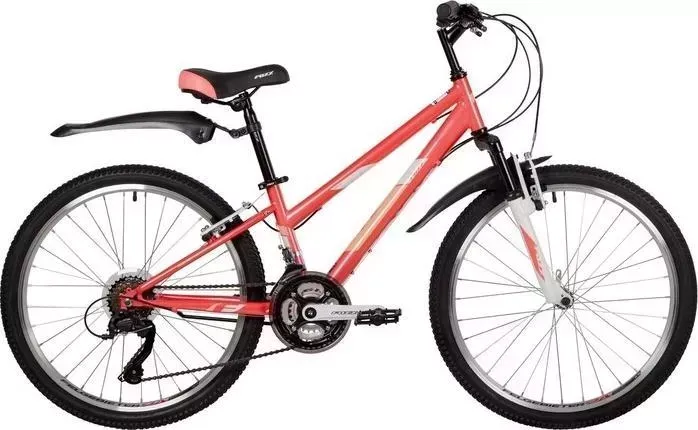 Велосипед FOXX 24" SALSA 12" розовый