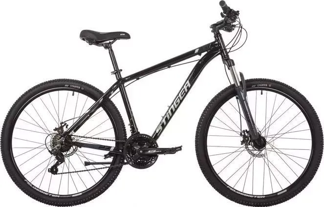 Велосипед STINGER 27.5" ELEMENT STD 16" черный