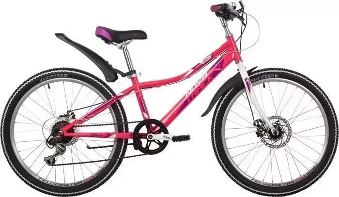 Велосипед NOVATRACK 24" ALICE 12" розовый