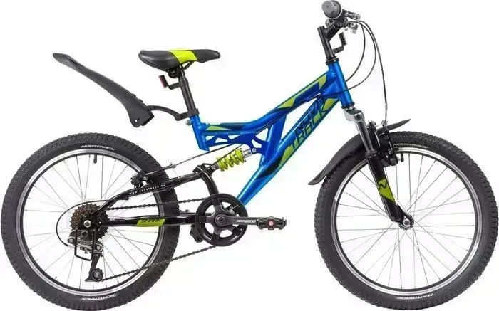 Велосипед NOVATRACK 20 SHARK 6sp синий