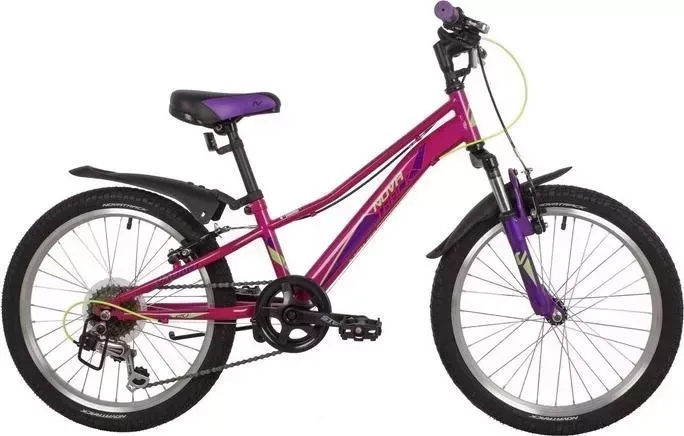 Велосипед NOVATRACK 20" VALIANT фуксия