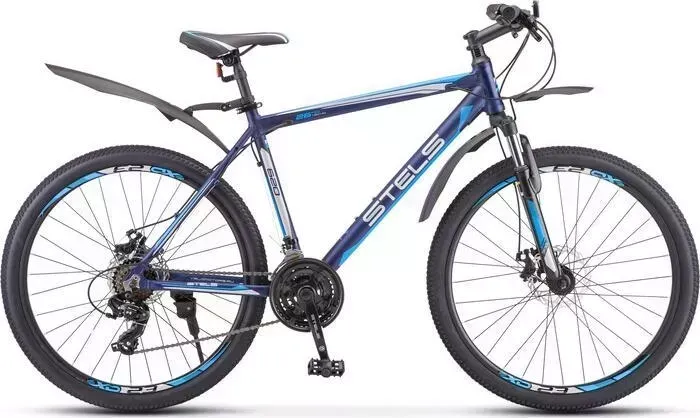Велосипед STELS Navigator-620 MD 26" V010 17" Темно-синий