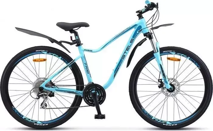 Велосипед STELS Miss-7700 MD 27.5" V010 19" Бирюзовый