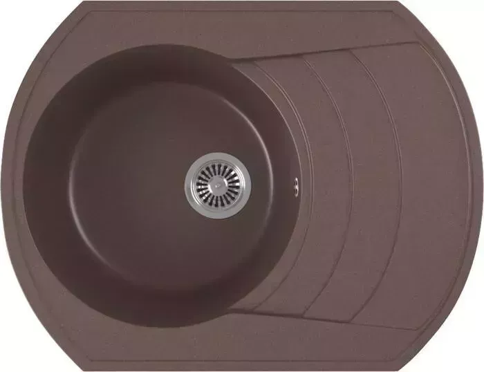 Мойка кухонная GREENSTONE GRS-65-345 шоколад
