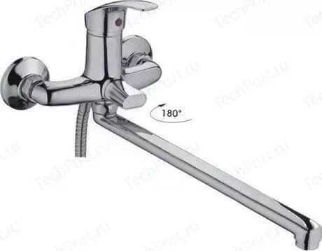 Смеситель для ванны Haiba HB36 длинный излив шаровый переключатель (HB2236)